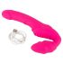 Double2Teaser - anpassbarer Vibrator ohne Riemen (pink)