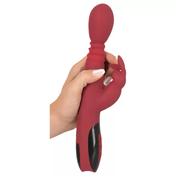 You2Toys Massager - stoßende, drehende und wärmende G-Punkt-Vibrator (rot)