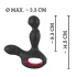 You2Toys Massager - Rotierender, wärmender Prostatavibrator (schwarz)