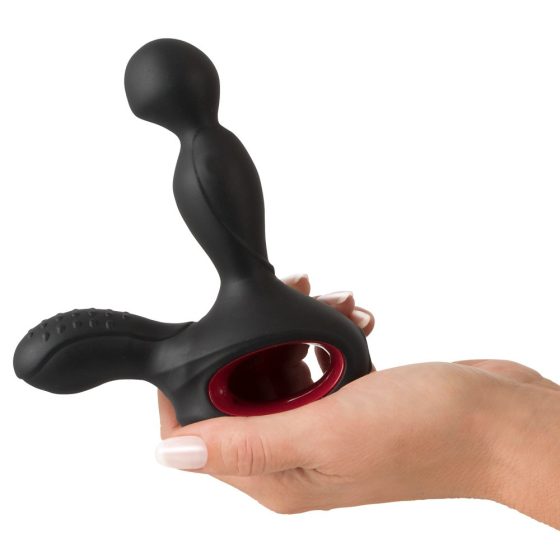 You2Toys Massager - Akkubetriebener, rotierender, beheizter Prostata-Vibrator (schwarz)