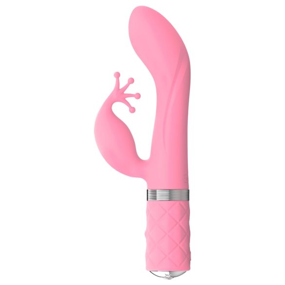 Pillow Talk Kinky - Wiederaufladbarer G-Punkt Vibrator mit 2 Motoren (Pink)