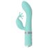 Pillow Talk Kinky - Akku-G-Punkt-Vibrator mit 2 Motoren (Türkis)