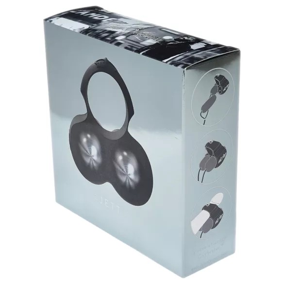 HOT Octopuss JETT - 2-Motoren Eichelvibrator (schwarz)