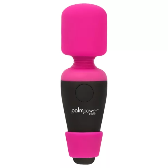 PalmPower Pocket Wand - Mini-Massagevibrator (Pink-Schwarz)