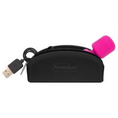   PalmPower Pocket Wand - wiederaufladbarer Mini-Massagevibrator (rosa-schwarz)