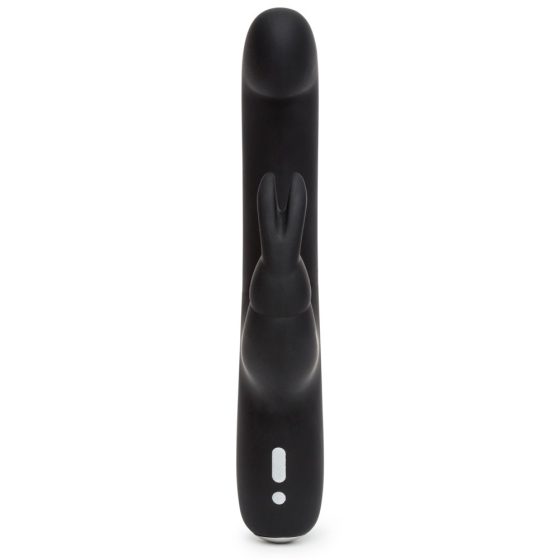 Happyrabbit G-Spot Slim - wasserdichter, wiederaufladbarer Vibrator mit Zauberstab (schwarz)