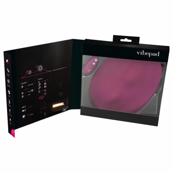VibePad - 2-Motoren, kabelloses Kissen-Vibrator (lila)