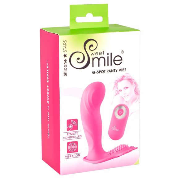 SMILE G-Punkt Höschen - Akku, Funk Auflegevibrator (pink)
