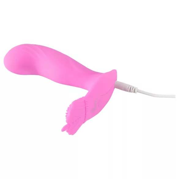 SMILE G-Spot Panty - Akku, Funk, tragbarer Vibrator (pink)