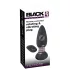 Black Velvet - Drehender Perlen Anale Vibrator (schwarz)