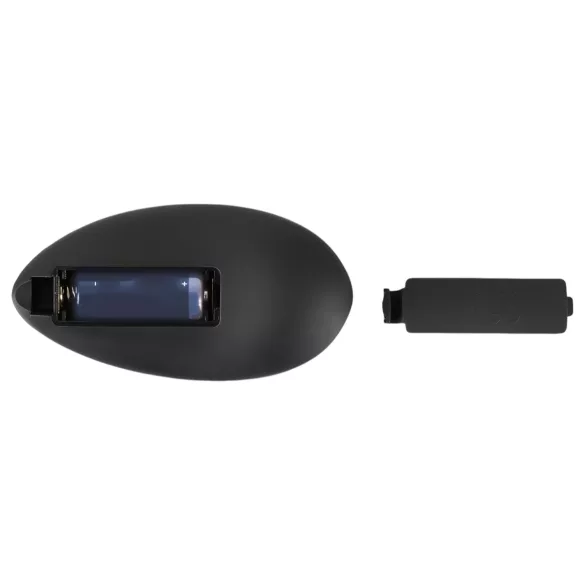 Black Velvet - Drehender Perlen Anale Vibrator (schwarz)