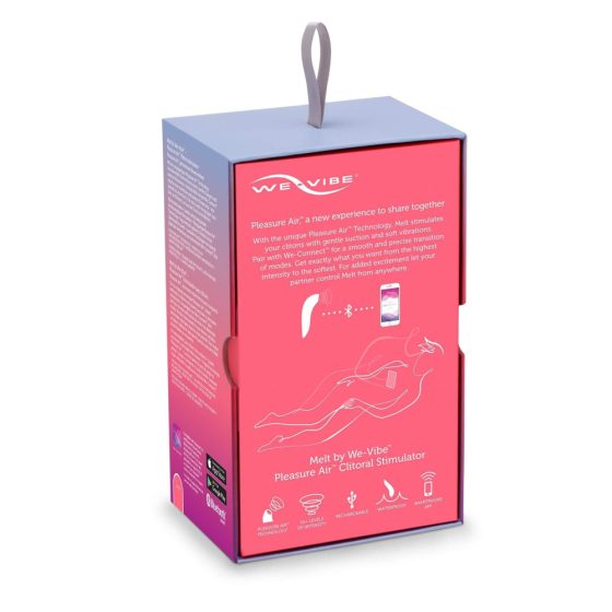 We-Vibe Melt - Akkubetriebener, intelligenter Luftwellen-Klitorisstimulator (Koralle)