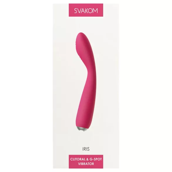 Svakom Iris - Aufladbarer wasserdichter G-Punkt-Vibrator (rot)