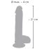 Medical Thrusting - Saugnapf, stoßender-drehender Vibrator (natur)