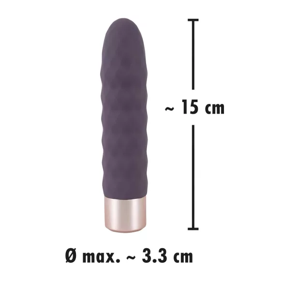You2Toys Elegant Diamond - Akku-Stabvibrator (Lila)