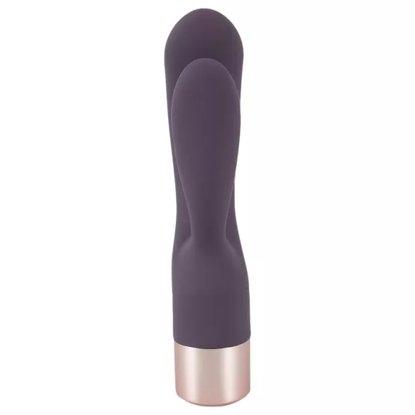 You2Toys Elegant Double - Akku-Vibrator mit Klitorisarm (lila)