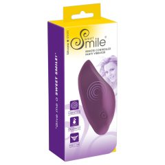   SMILE Panty - wiederaufladbarer, funkgesteuerter, wasserdichter Klitorisvibrator (lila)