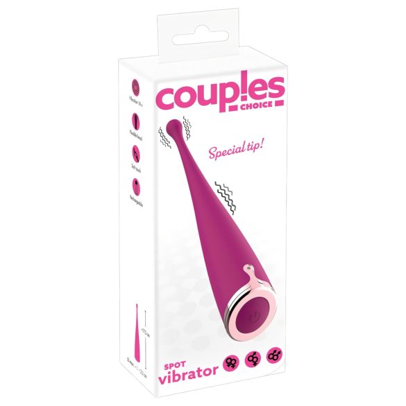 Couples Choice - wiederaufladbarer Klitorisvibrator (Pink)