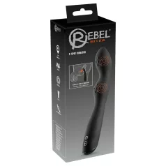 Rebel P-Spot - 2-Motor-Prostata-Vibrator (schwarz)