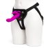 Happyrabbit Strap-On - Hasen-Vibrator zum Anschnallen (Lila)