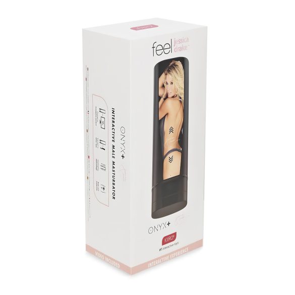 Kiiroo Onyx+ Jessica Drake - interaktiver Masturbator (Schwarz)