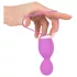 SMILE Love Ball - drehende Vibro-Ei (lila)