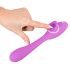You2Toys 2-Funktion Vibe - Wiederaufladbarer 2in1 Vibrator (Lila)