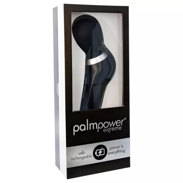 PalmPower Extreme Wand - Akku-Massagestab Vibrator (schwarz)