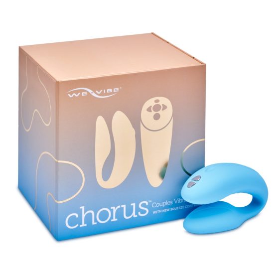 We-Vibe Chorus - wiederaufladbarer, intelligenter Paar-Vibrator (blau)