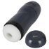 Rebel - 2in1 Saug- & Vibro-Masturbator (Schwarz)