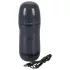 Rebel - 2in1 Saug- und Vibrationsmasturbator (schwarz)