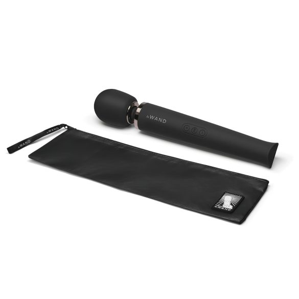 Le Wand Petite - Exklusiver Akkumassager Vibrator (Schwarz)