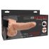 Fetisch Strap-On 6 – Aufladbarer, hohler Vibrator (natur)