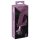 Rabbit-Vibrator – Wiederaufladbarer G-Punkt-Vibrator mit Klitorisarm (Lila)