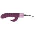 Rabbit-Vibrator – Wiederaufladbarer G-Punkt-Vibrator mit Klitorisarm (Lila)