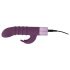 Rabbit-Vibrator – Wiederaufladbarer G-Punkt-Vibrator mit Klitorisarm (Lila)