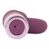 Rabbit-Vibrator – Wiederaufladbarer G-Punkt-Vibrator mit Klitorisarm (Lila)