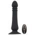 Black Velvet - Akku-Analvibrator mit Stoßfunktion (schwarz)