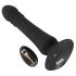 Black Velvet - Akku-Analvibrator mit Stoßfunktion (schwarz)
