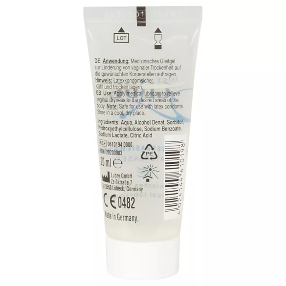 Just Glide wasserbasiertes Gleitmittel (20ml)