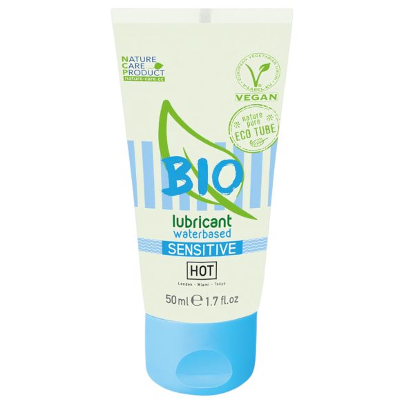 HOT Bio Sensitive - Veganer Gleitgel auf Wasserbasis (50ml)