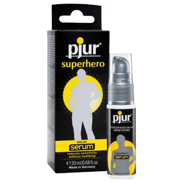 pjur Superhero - Konzentriertes Verzögerungsserum (20ml)