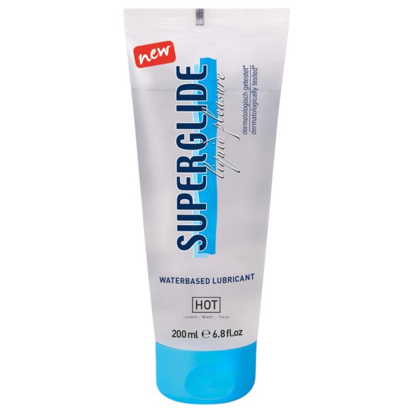 HOT Superglide - Wasserbasiertes Gleitmittel (200ml)