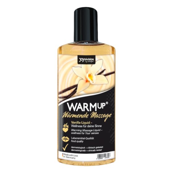 JoyDivision WARMup - Wärmendes Massageöl - Vanille (150ml)