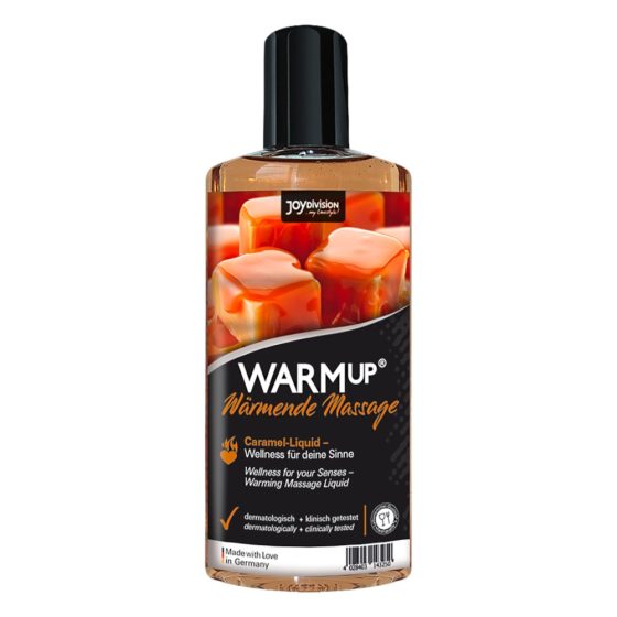 JoyDivision WARMup - Aufwärmöl für Massagen - Karamellgeschmack (150ml)