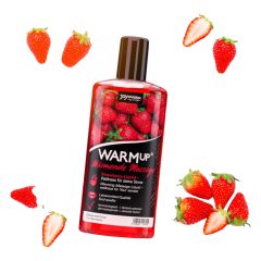   JoyDivision WARMup - Erdbeer-Massageöl mit Erwärmungseffekt (150ml)