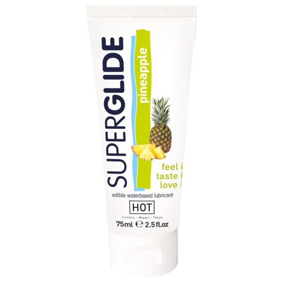 HOT Superglide Ananas - Essbares Gleitmittel (75ml)