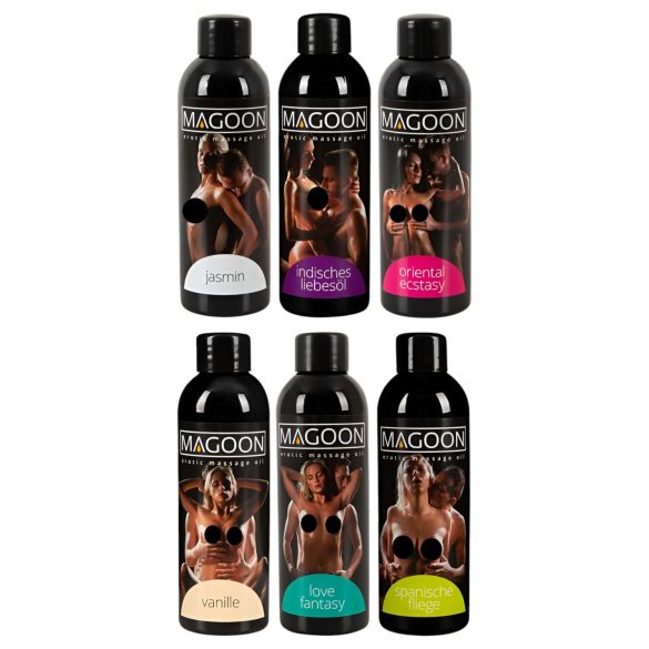 Magoon Massageöl Set (6 x 100 ml)