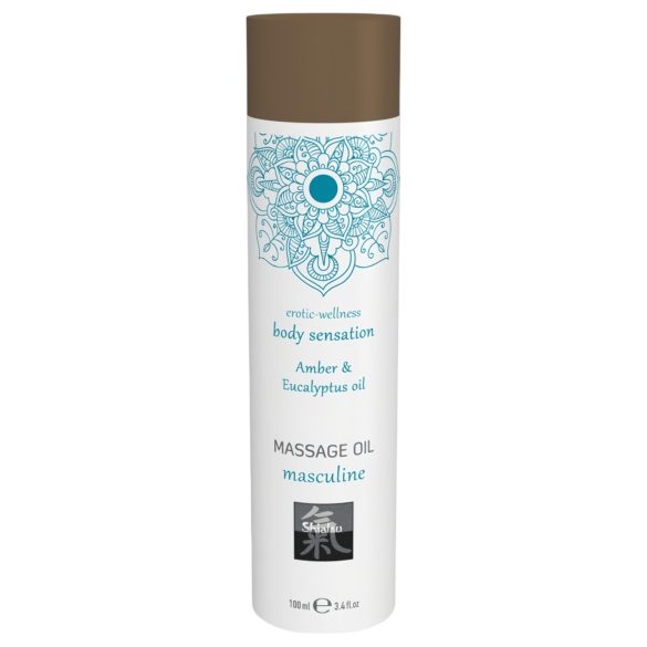 Shiatsu Masculine - Massageöl - Bernstein-Eukalyptus (100ml)