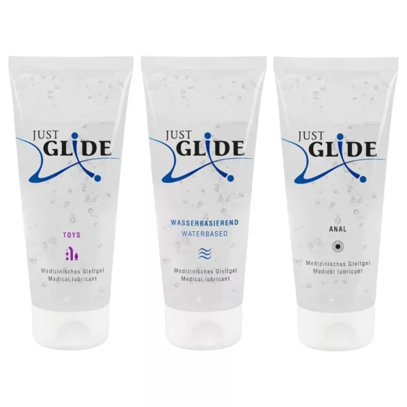 Just Glide Gleitgel-Set (3x200ml)